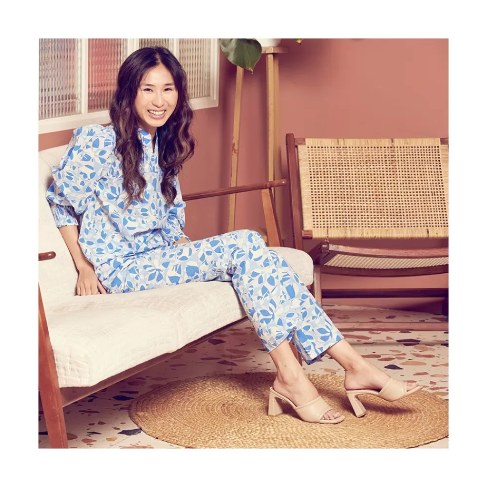 Mujer Ángel Alarcón Capucine - Mule Acolchado De Piel Con Tacon