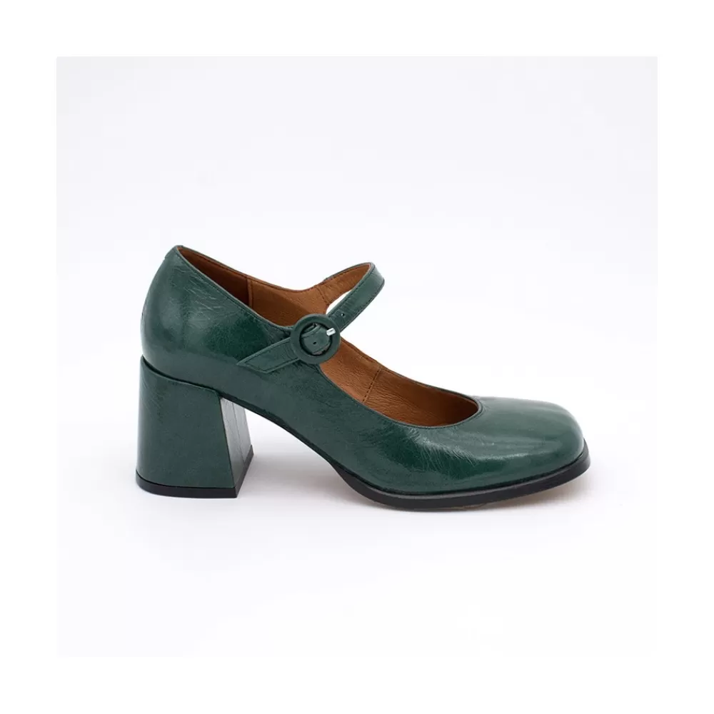 Mujer Ángel Alarcón Jett - Zapatos Mary Jane Diferentes, Redondeados Y Con Tacon Ancho