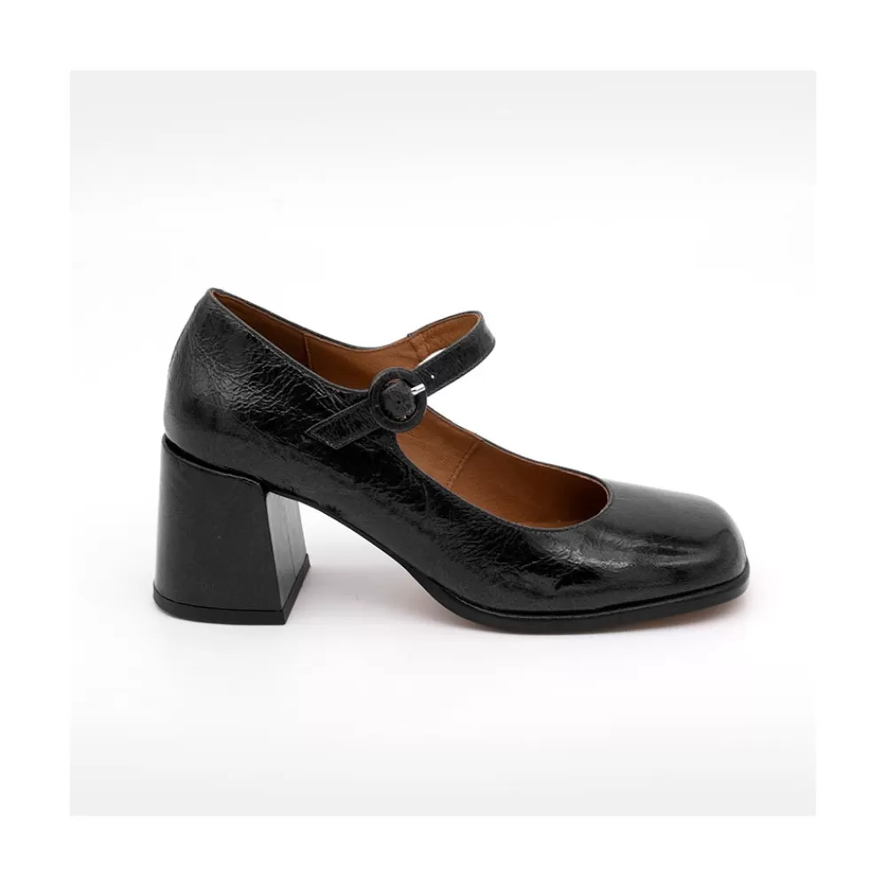 Mujer Ángel Alarcón Jett - Zapatos Mary Jane Diferentes, Redondeados Y Con Tacon Ancho