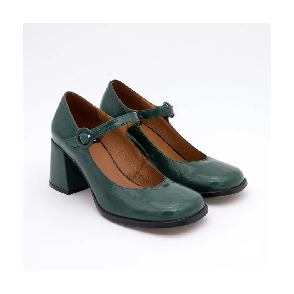 Mujer Ángel Alarcón Jett - Zapatos Mary Jane Diferentes, Redondeados Y Con Tacon Ancho