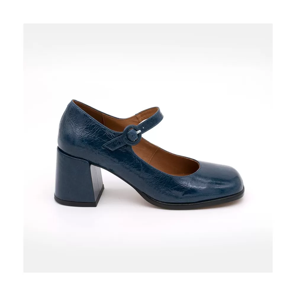Mujer Ángel Alarcón Jett - Zapatos Mary Jane Diferentes, Redondeados Y Con Tacon Ancho