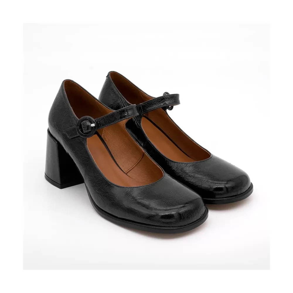 Mujer Ángel Alarcón Jett - Zapatos Mary Jane Diferentes, Redondeados Y Con Tacon Ancho