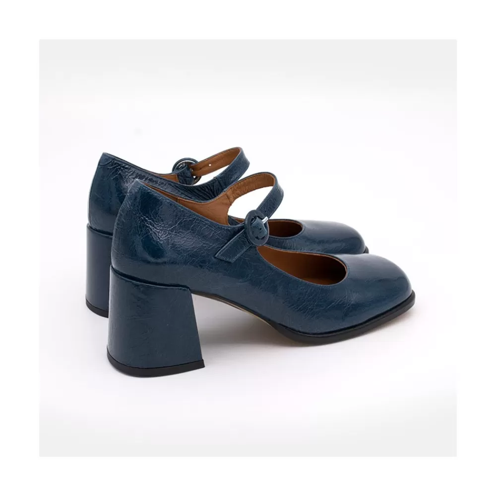 Mujer Ángel Alarcón Jett - Zapatos Mary Jane Diferentes, Redondeados Y Con Tacon Ancho