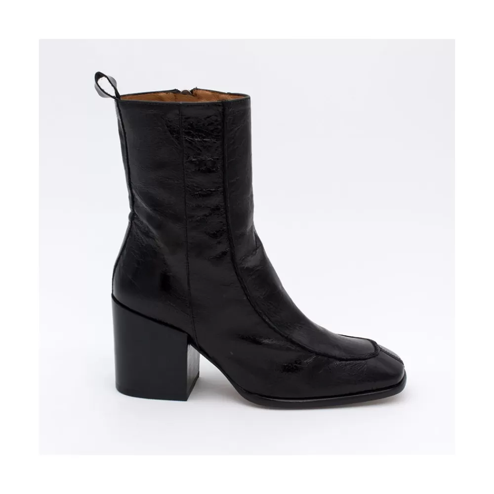 Mujer Ángel Alarcón Lebrock - Botines De Mujer Comodos Con Tacon Ancho