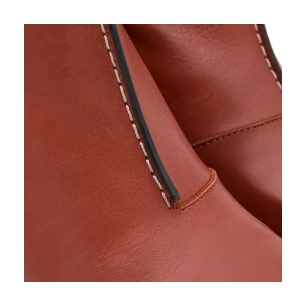 Mujer Ángel Alarcón Motagua - Botas De Mujer De Piel Con Tacon De Bloque Robusto