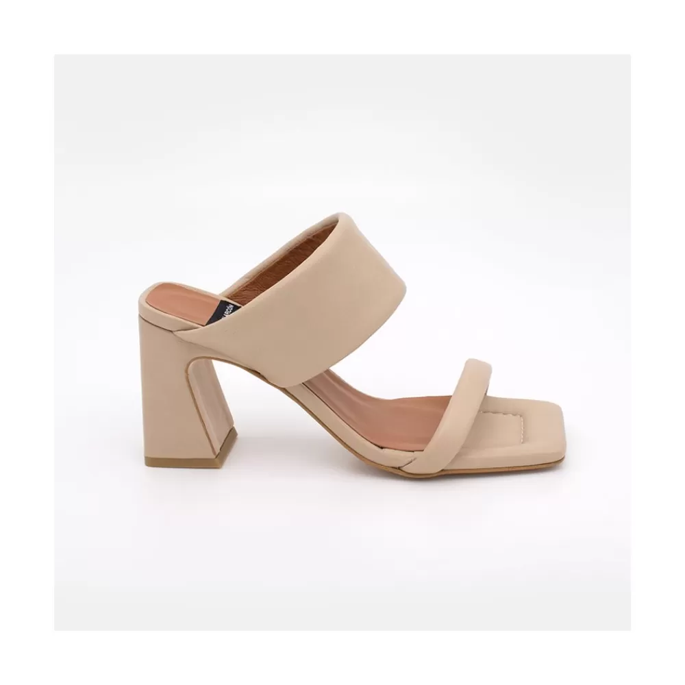 Mujer Ángel Alarcón Parton - Sandalias Acolchadas Con Tacon