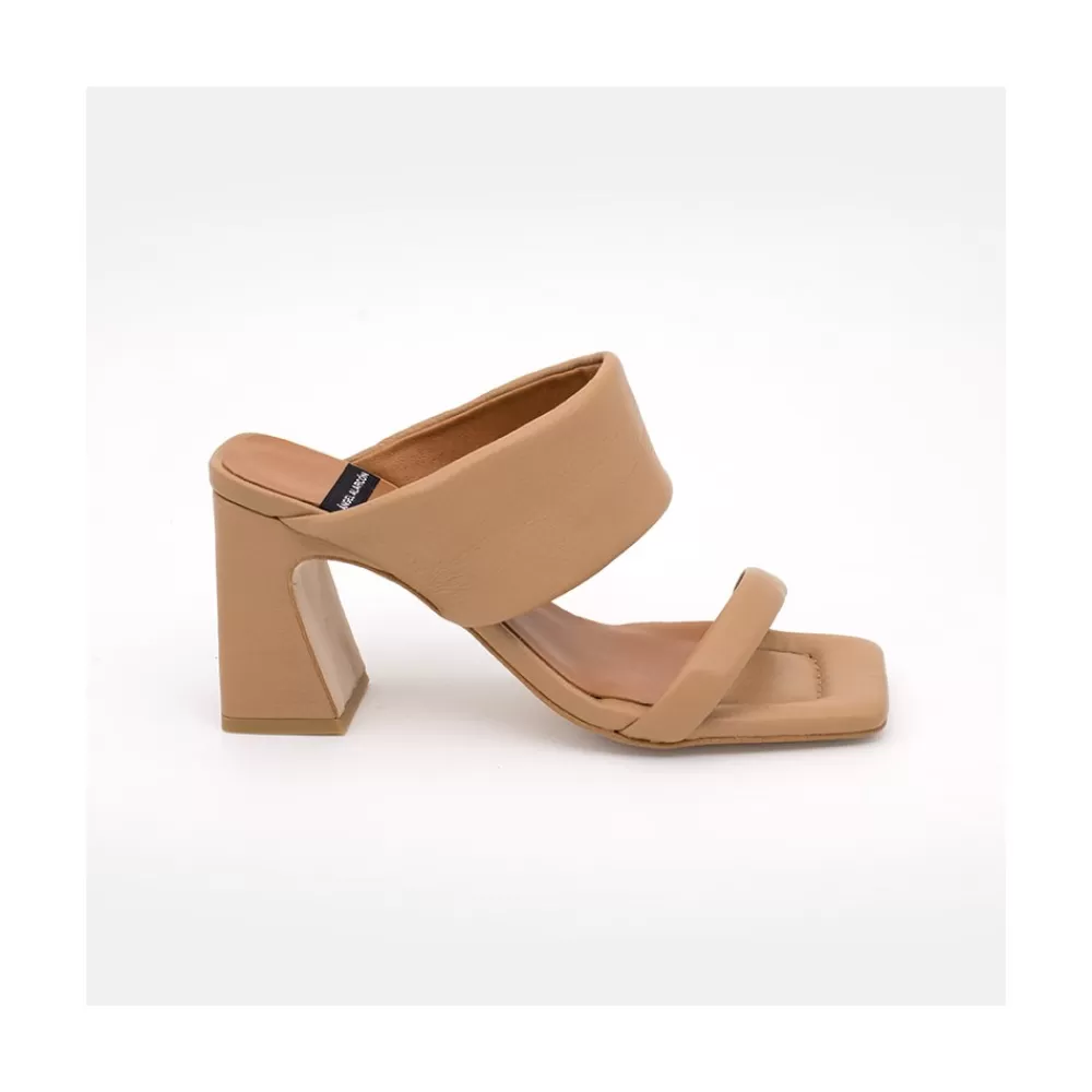 Mujer Ángel Alarcón Parton - Sandalias Acolchadas Con Tacon