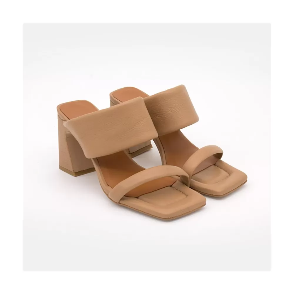 Mujer Ángel Alarcón Parton - Sandalias Acolchadas Con Tacon