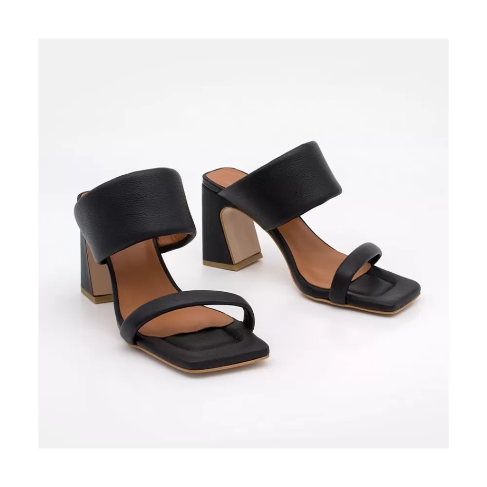 Mujer Ángel Alarcón Parton - Sandalias Acolchadas Con Tacon