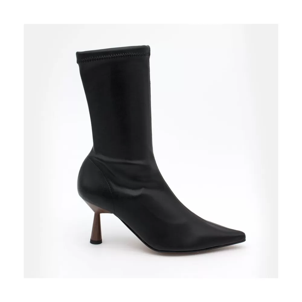 Mujer Ángel Alarcón Small Lori - Botin Elastico Con Tacon Alto Y Punta Fina