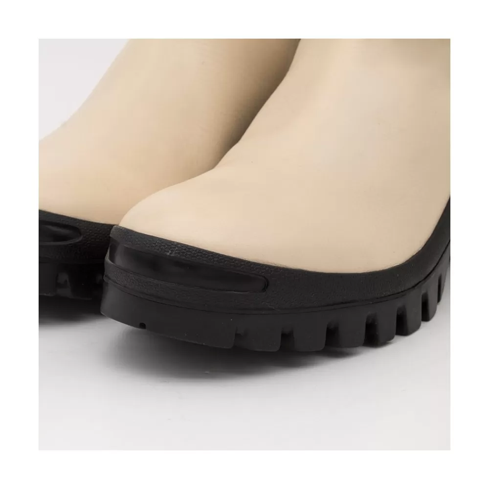 Mujer Ángel Alarcón Wampu - Bota De Piel Con Elastico Lateral Con Suela Vibram