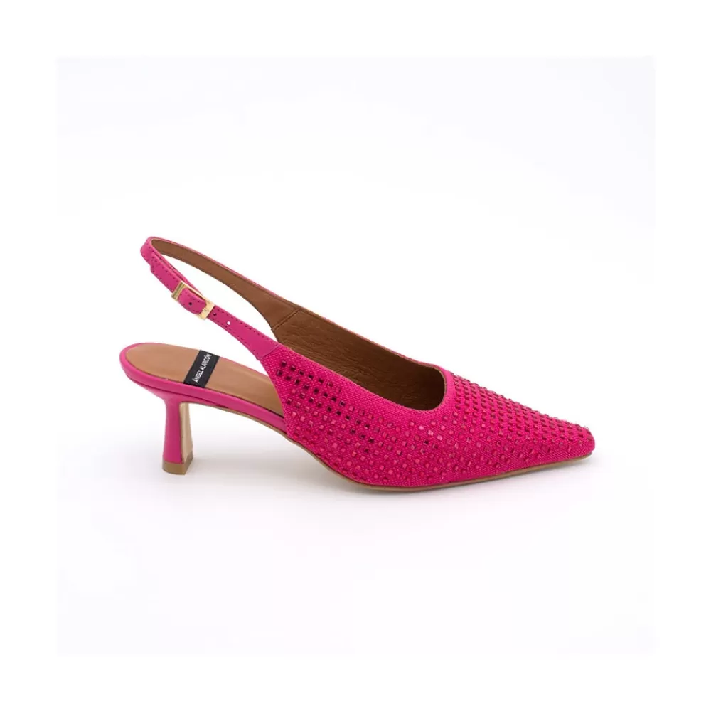 Mujer Ángel Alarcón Yakida - Zapato De Fiesta Comodos Con Cristales Brillantes