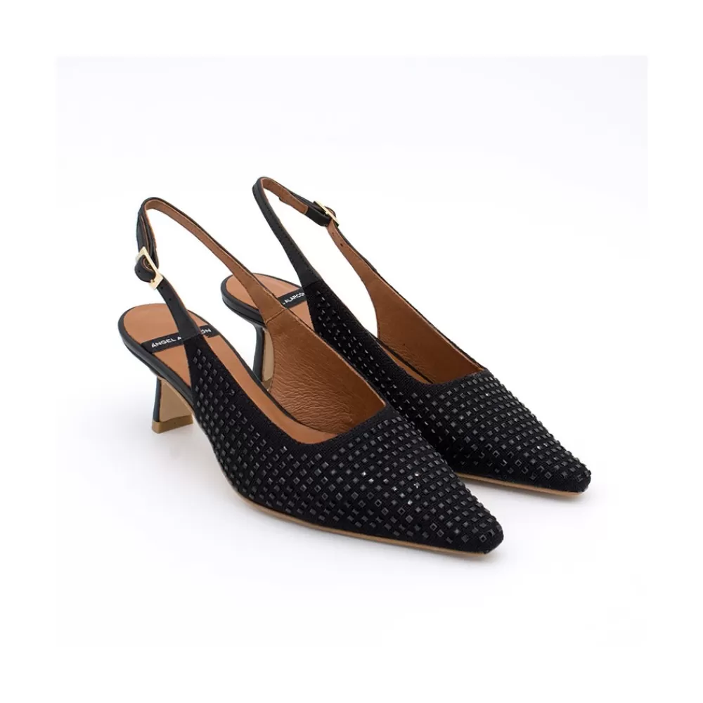 Mujer Ángel Alarcón Yakida - Zapato De Fiesta Comodos Con Cristales Brillantes